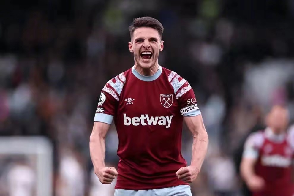 Declan Rice, uma estrela do futebol em ascensão que insiste em seu sonho